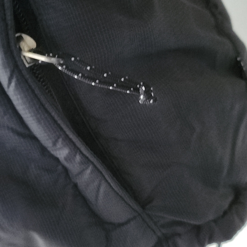 The North Face black lighter-weight patterned coat - Picture 5 of 12